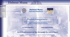 Desktop Screenshot of helmut-munz.de